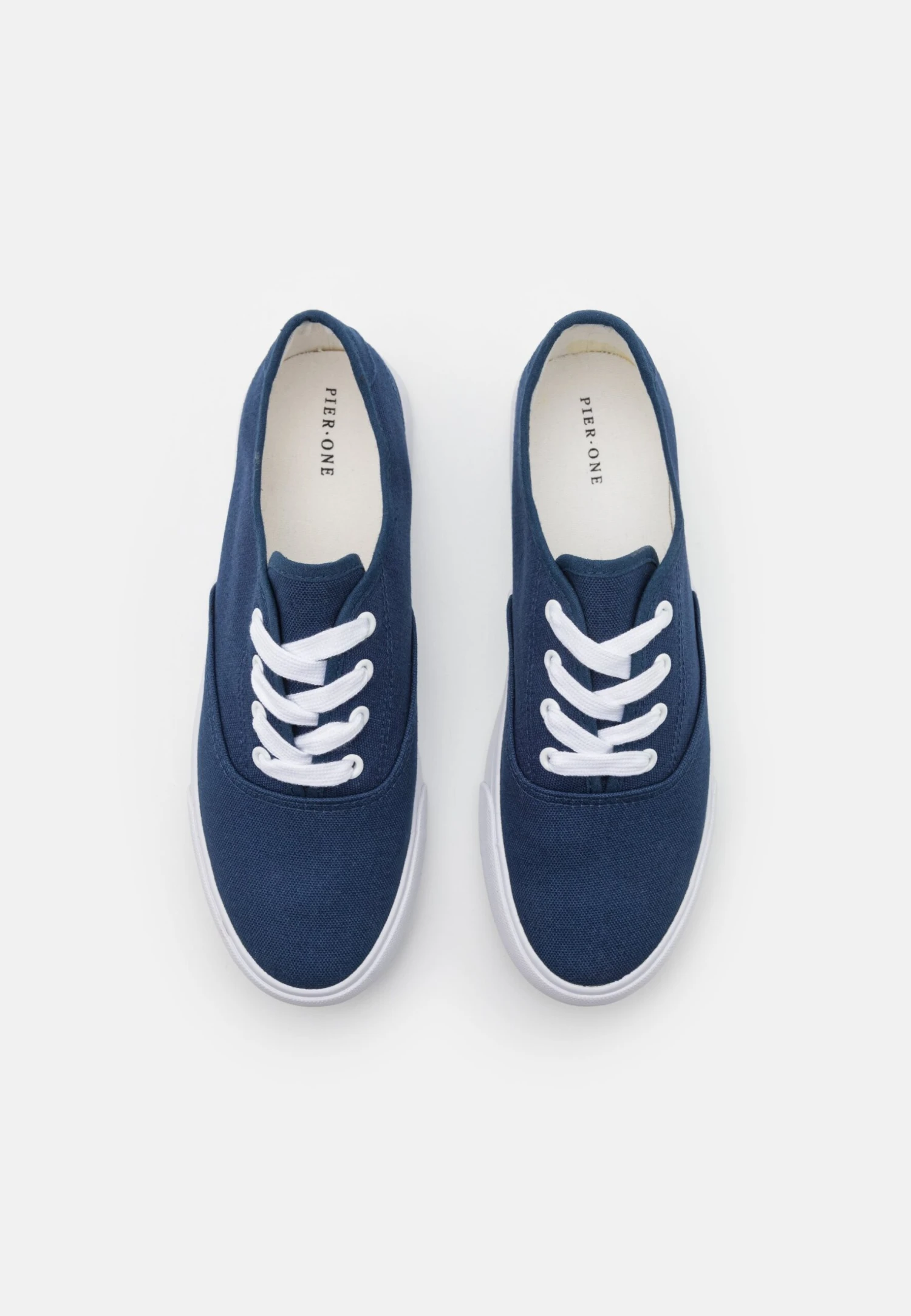 Pier One Unisex - Sneakers Laag - Dark Blue - Afbeelding 4
