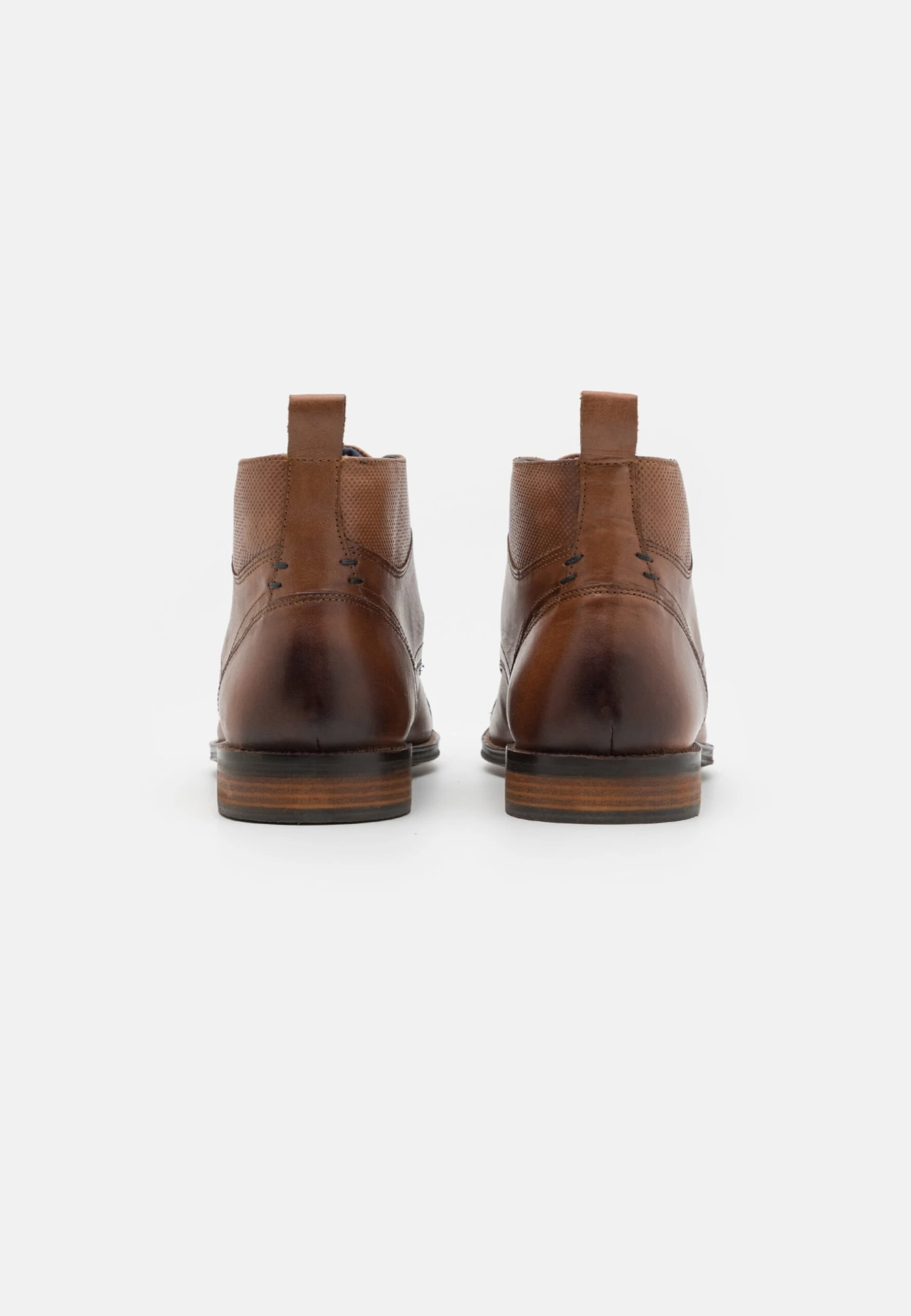 Pier One Leather - Veterboots - Cognac - Afbeelding 3