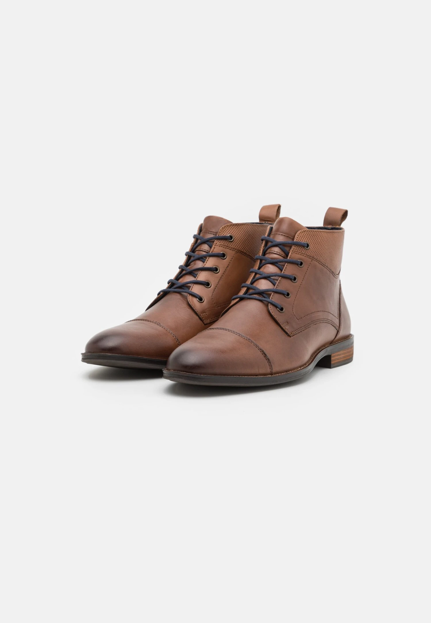 Pier One Leather - Veterboots - Cognac - Afbeelding 2
