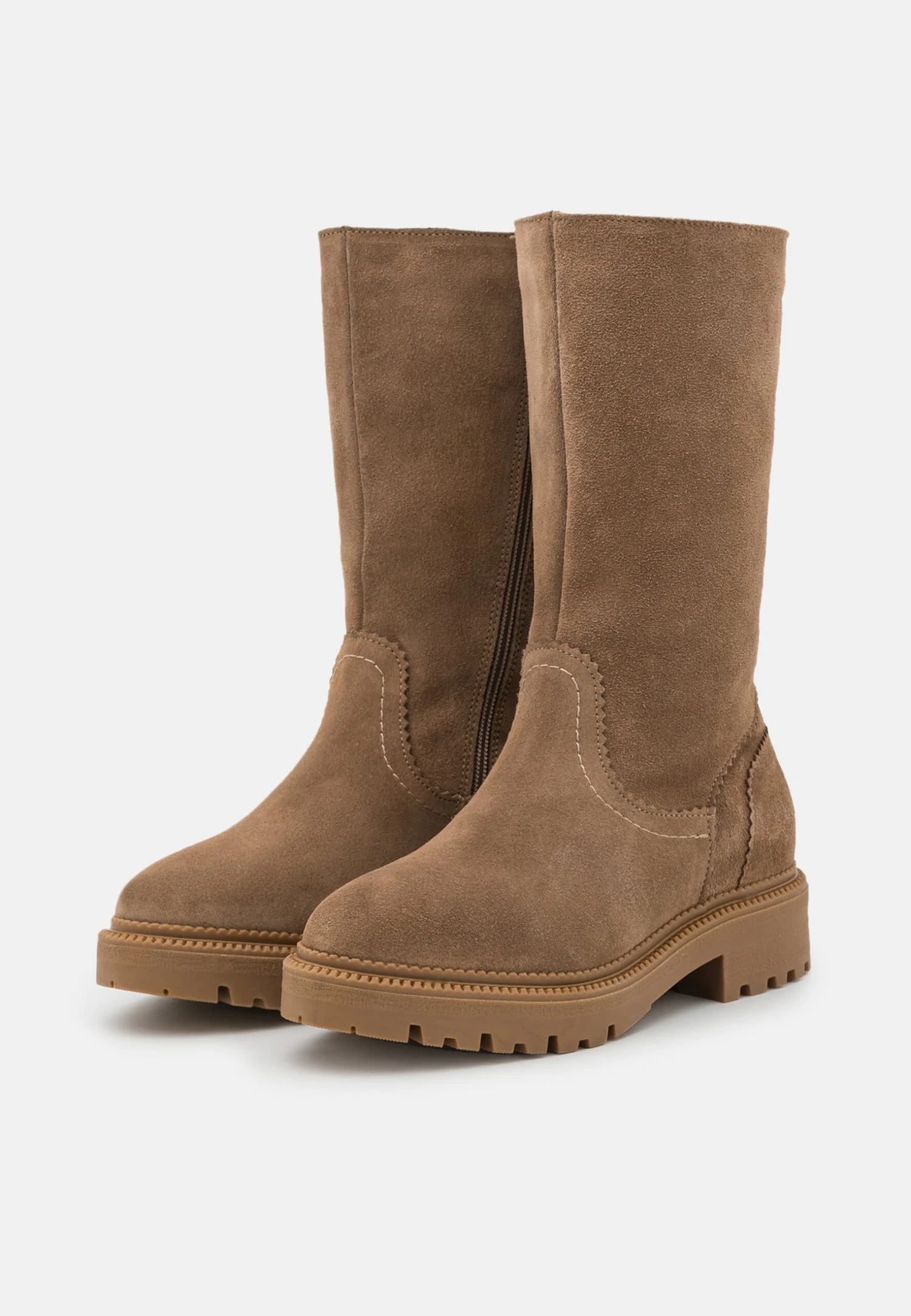 Pier One Leather Winter Boot - Laarzen - Taupe - Afbeelding 3