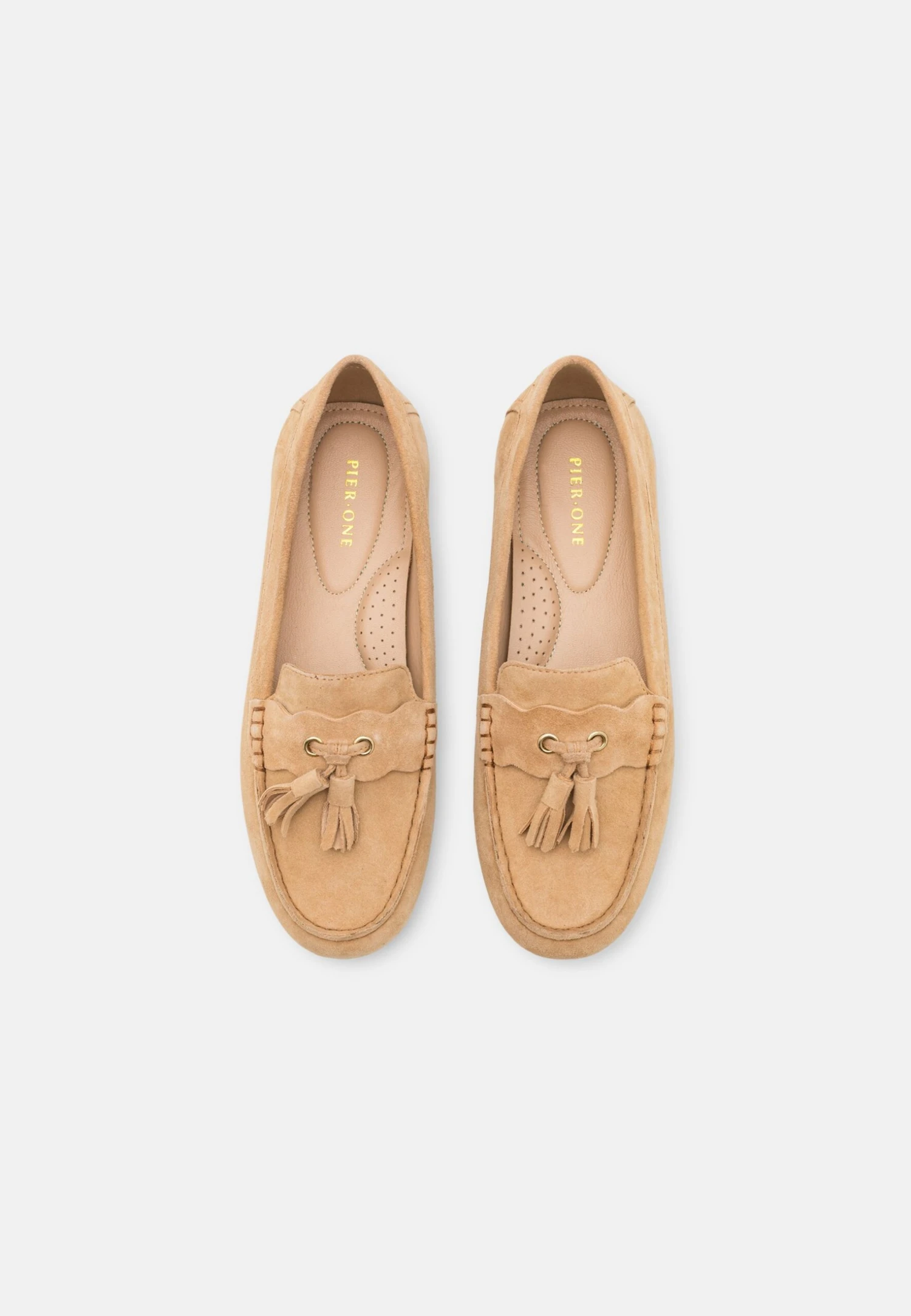 Pier One Leather- Mocassins - Beige - Afbeelding 6