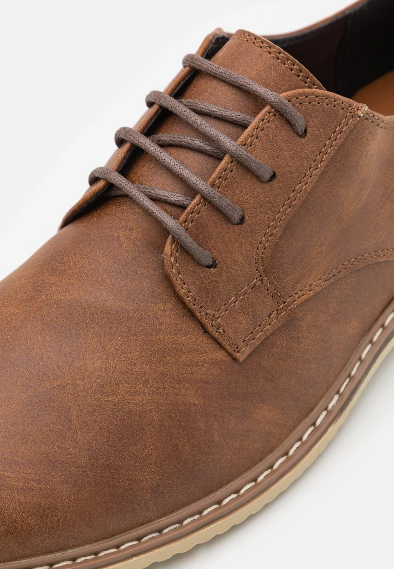 Pier One Unisex - Veterschoenen - Cognac - Afbeelding 6