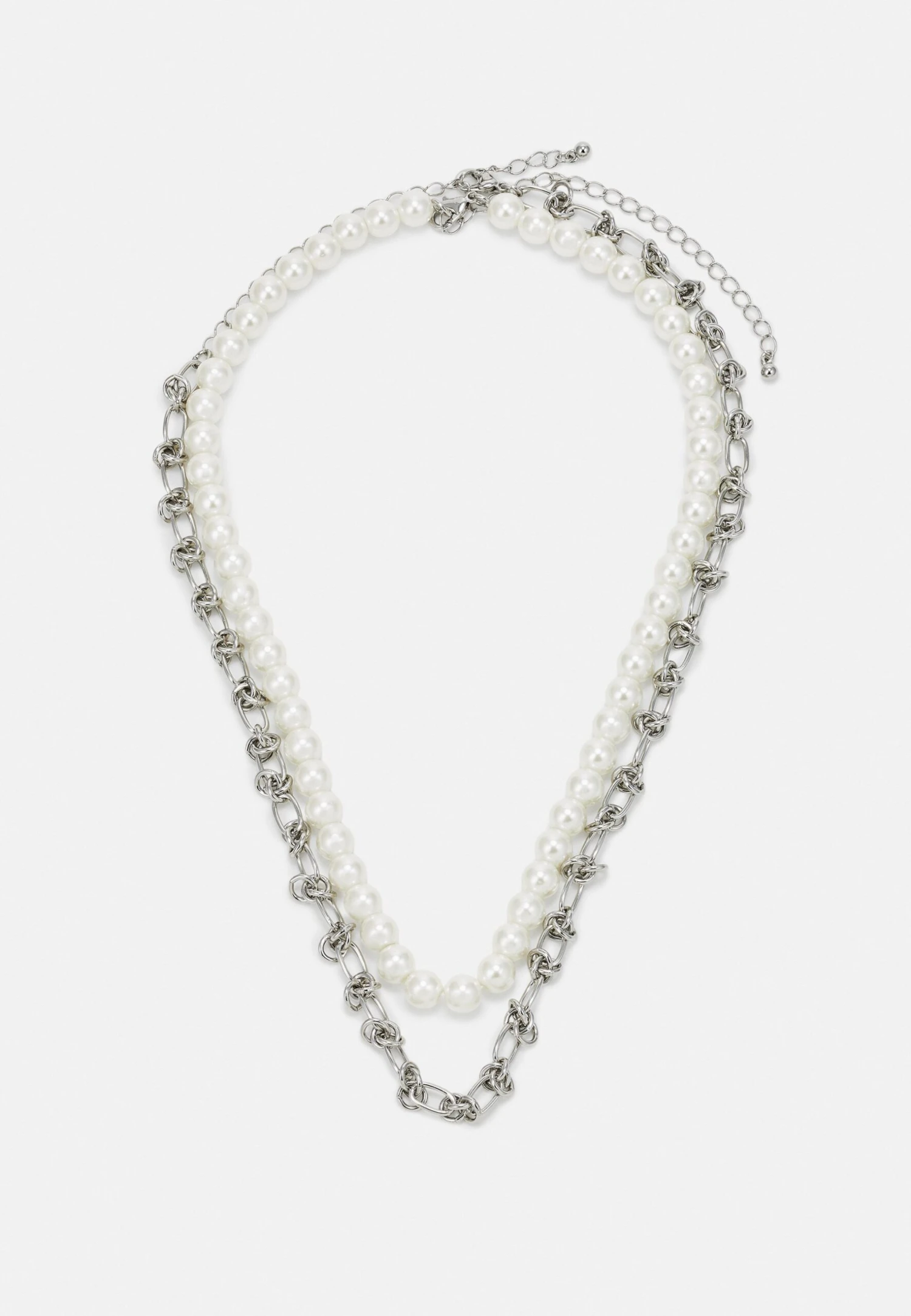 Pier One 2 Pack Unisex - Ketting - Silver