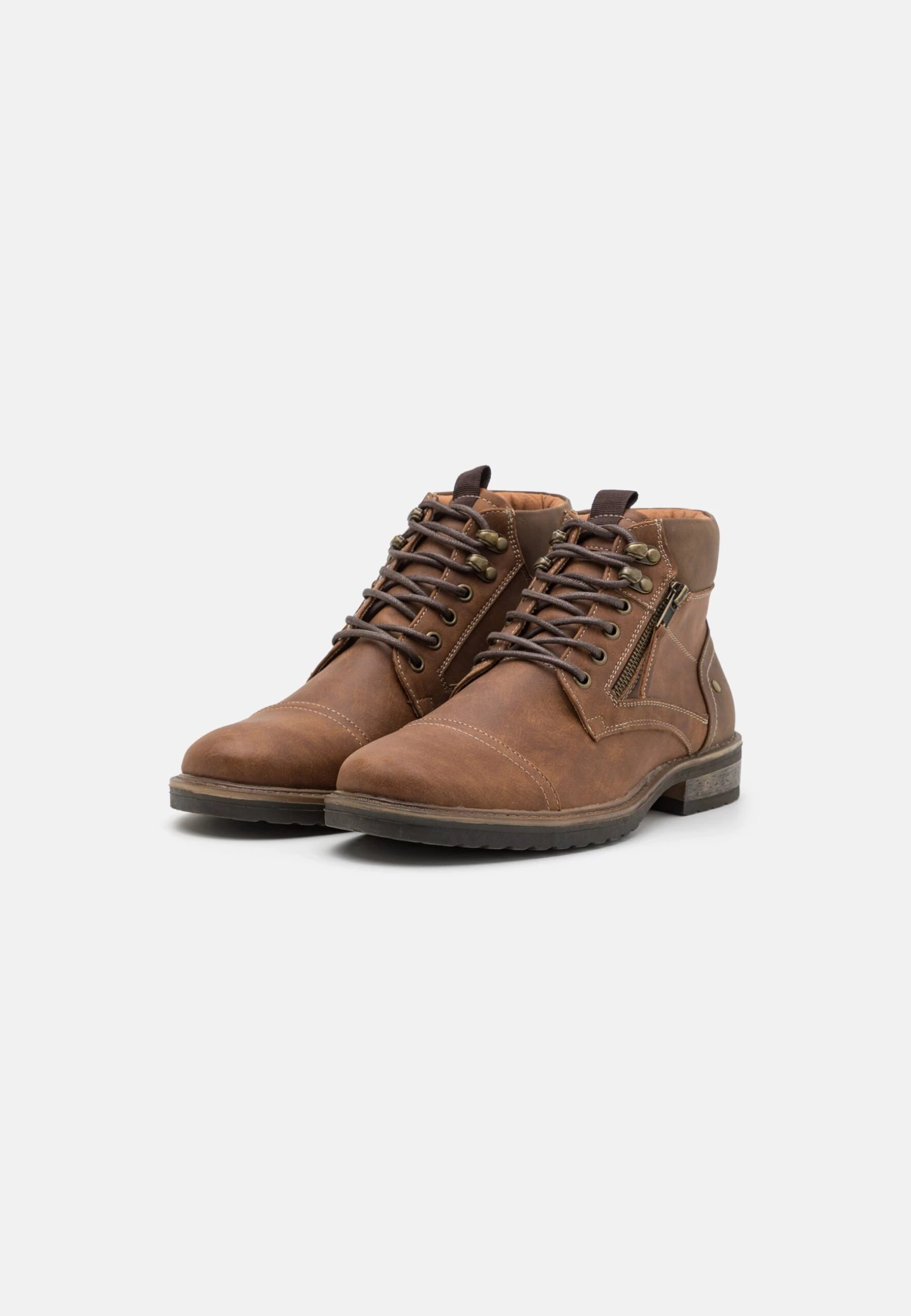 Pier One Veterboots - Cognac - Afbeelding 2